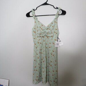 La La Land Creative‎ Co Floral Ruffle MiniDress